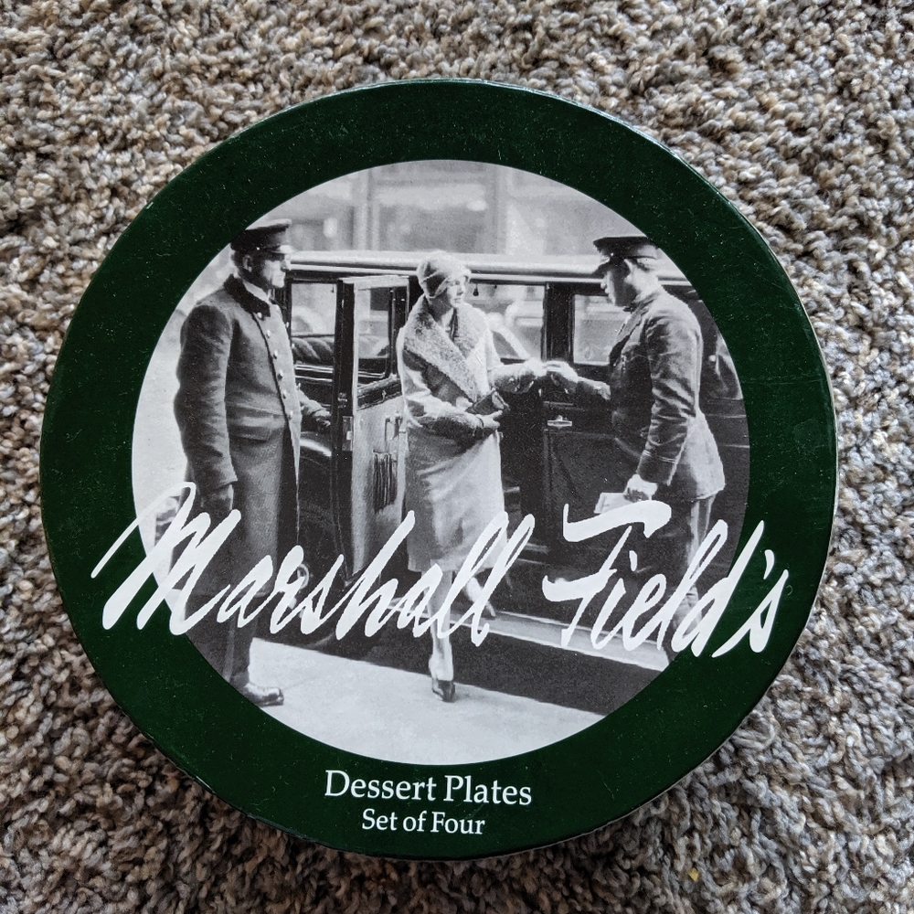 Last sale. Marshall fields plates